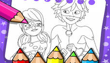 Miraculous Ladybug Coloring Book