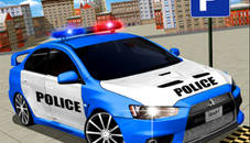 Modern Police Car Parking 3D