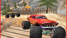 Monster Truck Offroad Driving Game