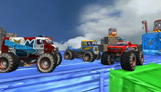 Monster Truck Stunts Sky Driving