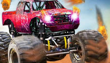 Monster Truck vs Zombie Death Shooting Game