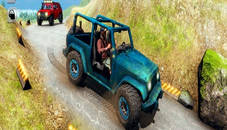 Mountain Climb Passenger Jeep Simulator Game