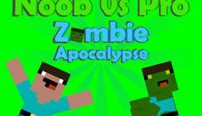 Noob vs Pro Zombi Apocalypse