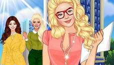 Office Dress Up Game for Girl