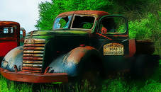 Old Rusted Trucks