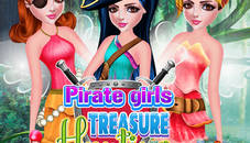 Pirate Girls Treasure Hunting