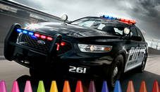 Police Cars Coloring