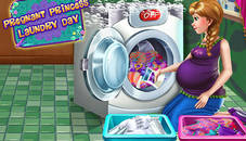 Pregnant Princess Laundry Day