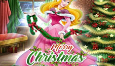 Princess Aurora Christmas Sweater Dress Up