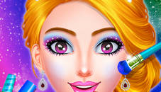 Princess Dress up & Makeover - Color by Number