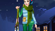 Princess Winter Skiing