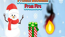 Protect Snowman From Fire