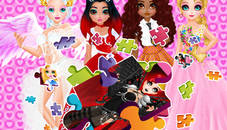 Puzzles Princesses and Angels New Look