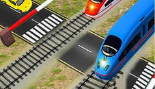 Railroad Crossing Station Sim Game 3D