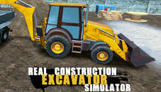 Real Construction Excavator Simulator