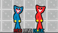 Red and Blue Stick Huggy