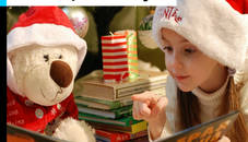 Santa Story Book Girl Jigsaw