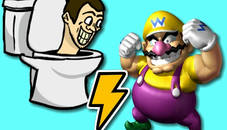 Skibidi Toilet vs Wario