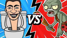 Skibidi Toilet Vs Zombies