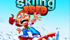 Skiing Fred