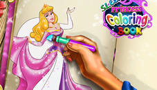 Sleepy Princess Coloring Book