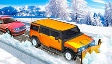 Snow Plow Jeep Simulator 3D