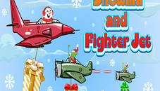 Snowma and Fighter Jet