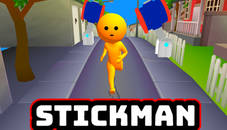 Stickman Curve City