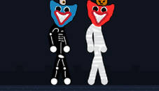 Stickman Huggy Spooky Holiday