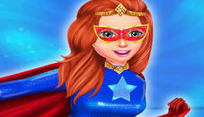 Super Power Hero Girls Runner Game Adventure