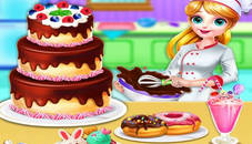 Sweet Bakery Chef Mania- Cake Games For Girls