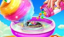 Sweet Cotton Candy Shop: Candy Cooking Maker Game