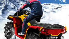 Thrilling Snow Motor - Crazy Snow Racing Game