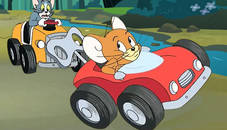 Tom and Jerry Car Jigsaw