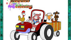 Tractor Coloring Pages