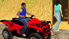 Traffic Racer Quad Bike Game