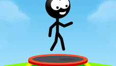 Trampoline Stickman