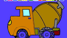 Trucks Coloring Book