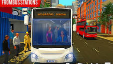 US City Pick Passenger Bus Game