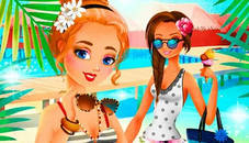 Vacation Summer Dress Up Game for Girl