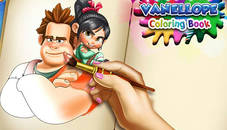 Vanellope Coloring Book