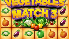 Vegetables Match 3