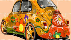 VW Beetle Jigsaw