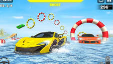 Water Car Stunt Racing