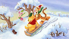 Winnie the Pooh Christmas Jigsaw Puzzle 2